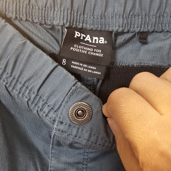Prana Blue Hiking / Camping Pants - Size 8 - Picture 3 of 8